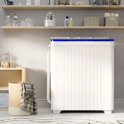 Portable washing machine, 28-pound twin-tub washing machine, compact washing machine